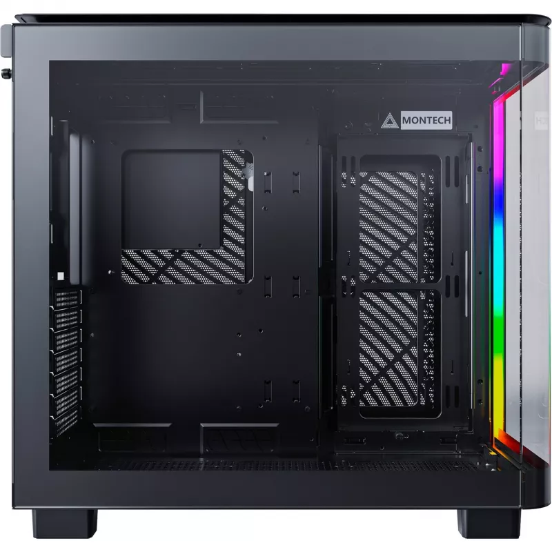 Montech KING 95 Midi-Tower, Tempered Glass, ARGB - black