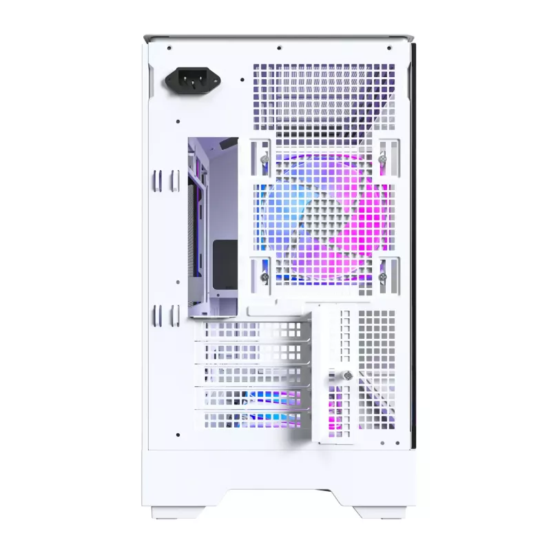 PC Case Montech KING 15 PRO White — Micro ATX / Mini-ITX, Midi Tower