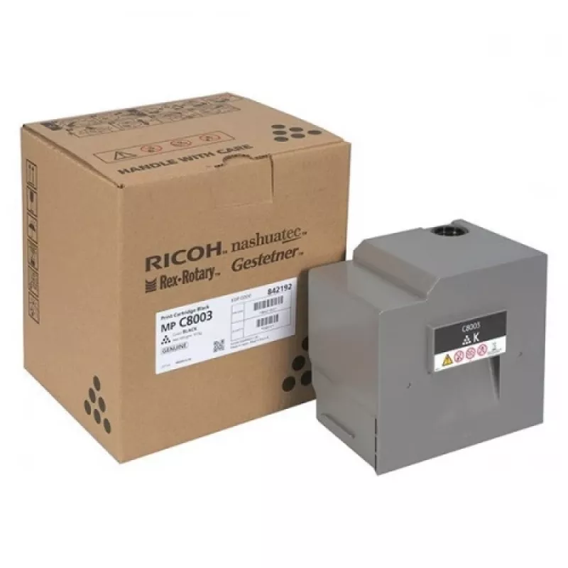 Ricoh MP C8003 (842192) Toner Cartridge, Black (SPEC)