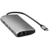 Satechi USB-C Multiport Adapter 8K with Ethernet V3 space grey (ST-P8KEM)