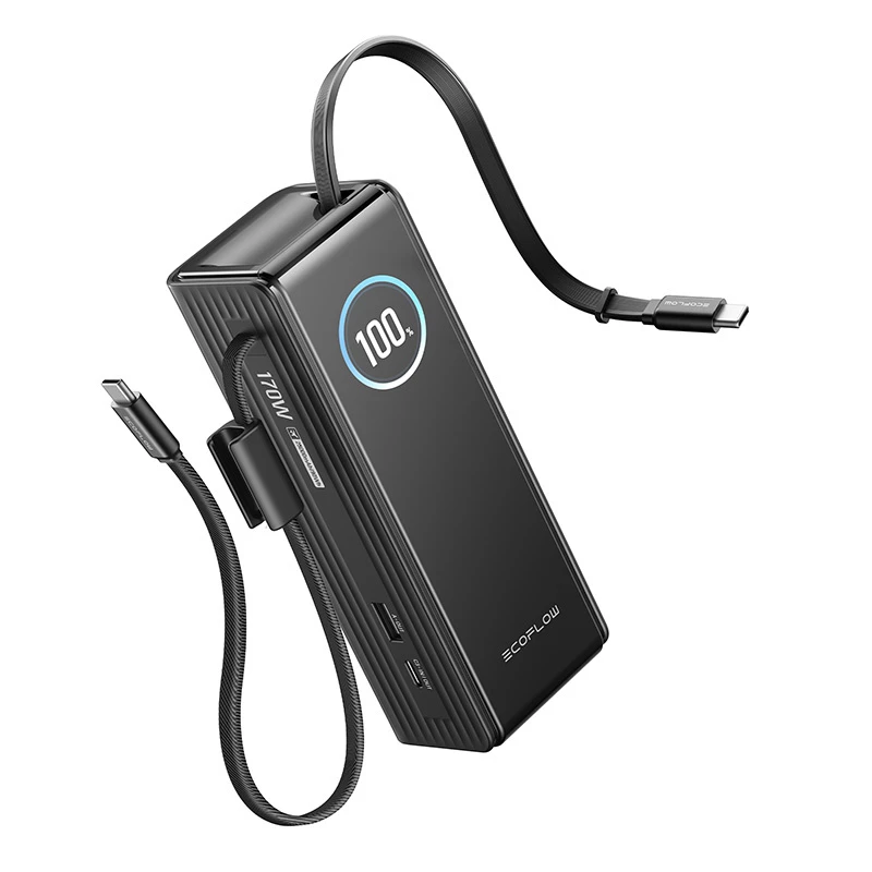 Powerbank ECOFLOW RAPID 25K Build-in cable
