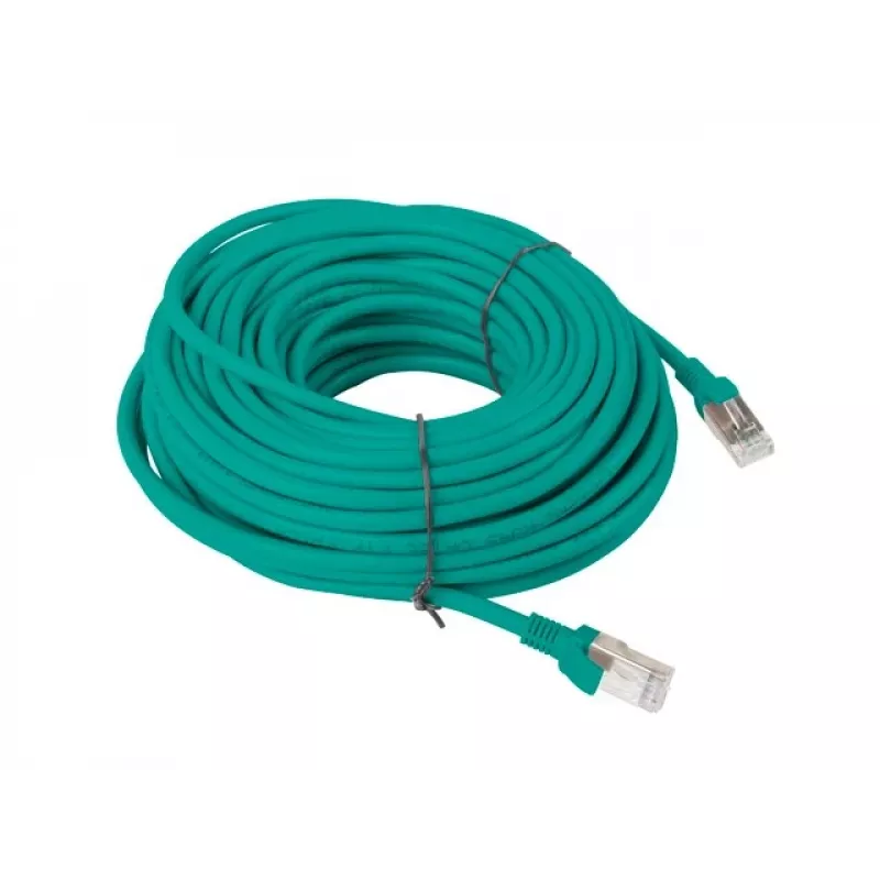 Networking cable LANBERG PCU5-10CC-2000-G RJ-45 Cat5e 20 m Green, U/UTP, CCA, 100 MHz