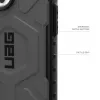 Urban Armor Gear Pathfinder mobile phone case 16 cm (6.3) Cover Silver