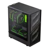 Gamemax Case | AERIS 330 MB | Black | Mini Tower | Power supply included No
