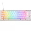 Ducky One 3 Aura White Mini Gaming Keyboard, RGB LED - MX-Silent-Red