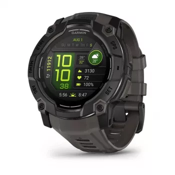 Garmin Instinct 3 AMOLED 3.3 cm (1.3) 50 mm Digital 416 x 416 pixels Touchscreen Black GPS (satellite)