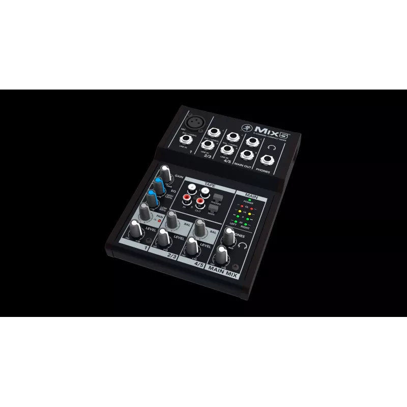 Mackie Mix5 5 channels 20 - 30000 Hz Black