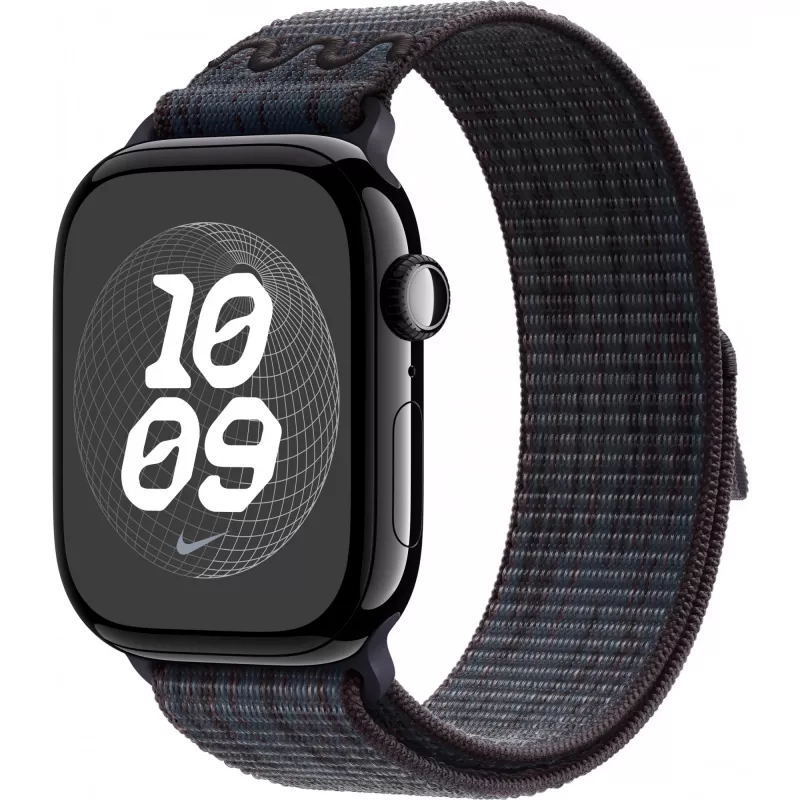 Band Apple 46mm Black/Blue Nike Sport Loop Smartwatch