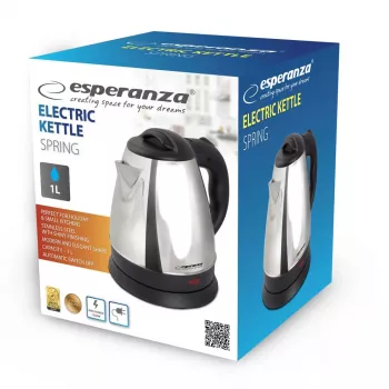 Esperanza EKK116X Electric kettle 1 L 1350 W Stainless Steel