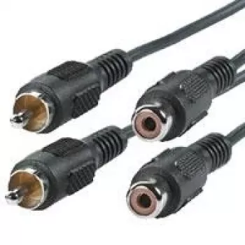 VALUE RCA-Extension Cable duplex ST/BU 5m (11.99.4326)