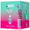 Moka pot Bialetti Squid Game Blue Pink Aluminium