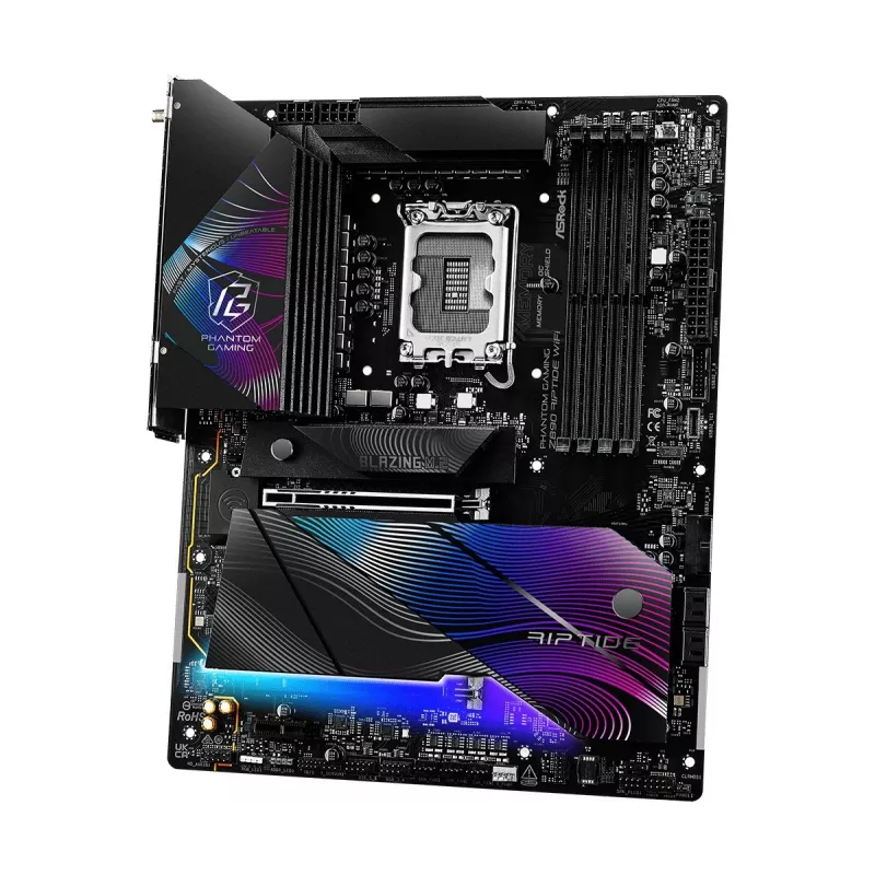 Motherboard ASRock Z890 Riptide WiFi — Intel Z890, LGA1851, ATX, DDR5, 4 DIMM, Wi‑Fi 7, 2.5Gb LAN, Thunderbolt 4