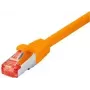 Tecline exertis Connect - Patch-Cable - RJ-45 (M) to RJ-45 (M) - 20 m - SSTP-Cable - CAT 6 - Halogen-Free - orange (71520A)