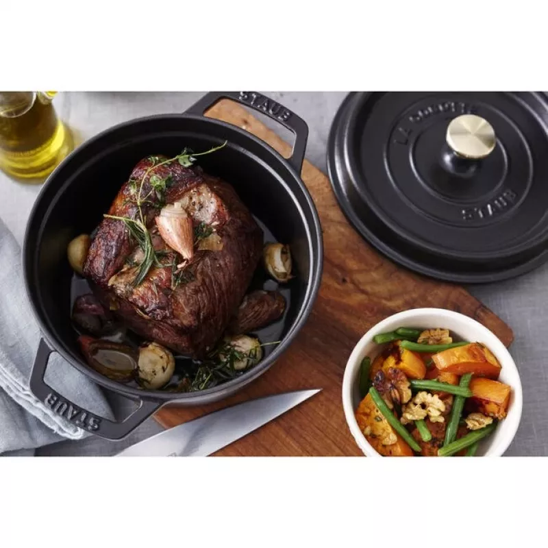 Casserole baking dish ZWILLING STAUB LA COCOTTE 5.25 L Round Cast iron, enamelled, lid included