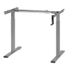Manual height-adjustable desk MACLEAN MC-790NG — max load 60 kg, max height 120 cm