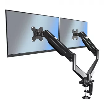 Monitor Mount Stand Esperanza ERW020 27 inch Black Height Adjustable
