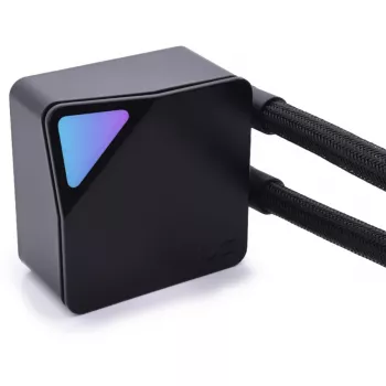 Alphacool T38 Processor Liquid cooling kit 12 cm Black