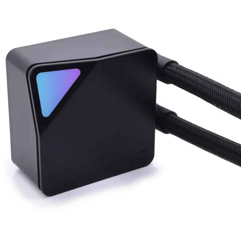 Alphacool T38 Processor Liquid cooling kit 12 cm Black