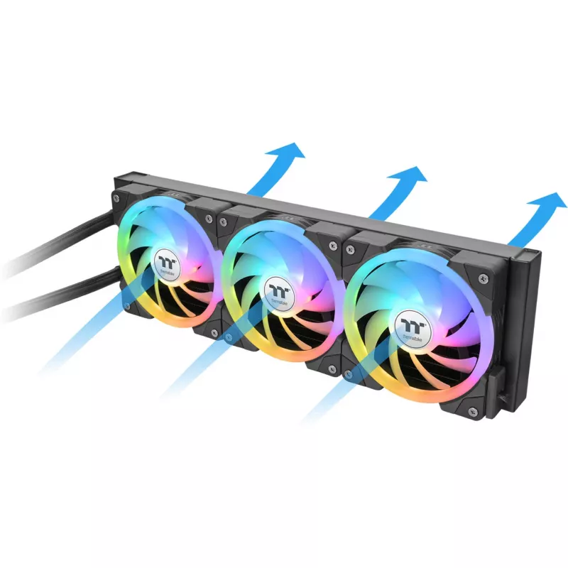 Liquid CPU Cooler THERMALTAKE MAGFloe 420 Black 420mm Radiator