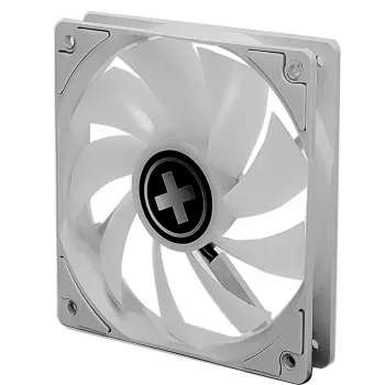 120 mm case fan XILENCE Performance A+ XF064 with fluid dynamic bearing, 500–1500 RPM, white