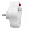Electrical Dual Socket Splitter MACLEAN MCE336E with 2 USB Ports, Type E