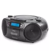 Portable stereo system Aiwa BBTC-550BK Digital 6 W FM PLL Black