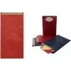 Gift bag agipa 101653, blue kraft paper, 125×200 mm, 50 g/m², pack