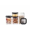 Set of 4 airtight and stackable containers GEFU G-12806, food storage containers, reusable
