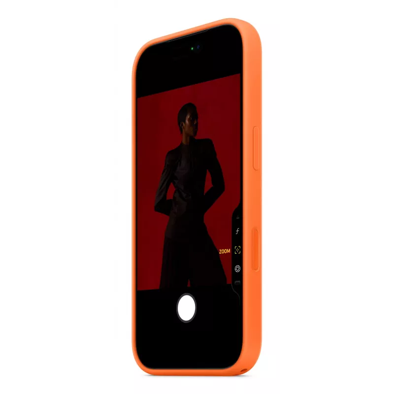 Silicone Case Apple iPhone 17 Pro MagSafe Orange Cover