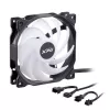 XPG VENTO 120 ARGB PWM (3pack) Black, Fan, 12 cm, 300 RPM, 1850 RPM, Black