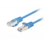Patchcord LANBERG PCF6-20CC-0150-B RJ45 Cat.6 1.5 m Blue, CCA U/UTP
