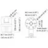 Hikvision DS-1473ZJ-135 Security Camera Accessories Luminaire