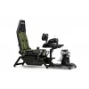 Cockpit seat by next level racing Flight Simulator Boeing Military 396055 — dedicated flight simulation seat compatible with yokes and pedals