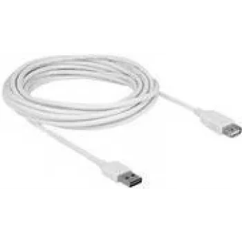 USB Cable DeLOCK 85202 USB 2.0 5m White