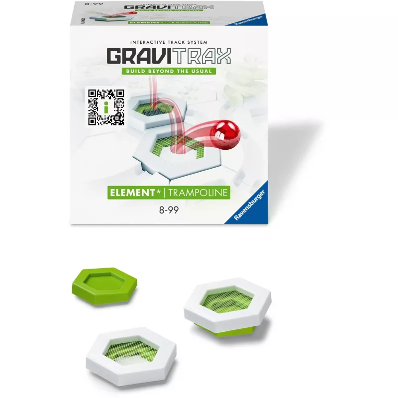 Ravensburger GraviTrax Element Trampoline Accessory for Activity Skill Toys (22417)