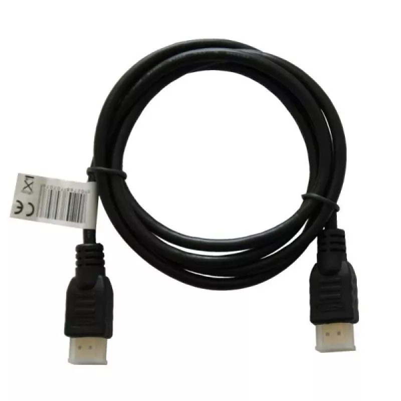 HDMI cable SAVIO 3 m black — version 1.4, 4096x2160, ARC, Ethernet, gold contacts