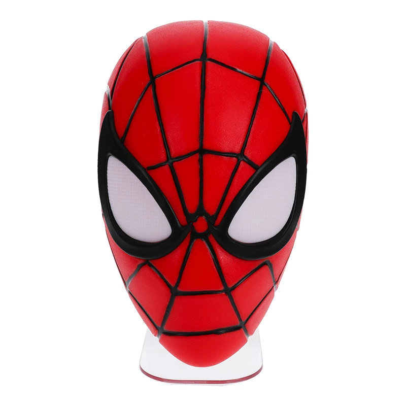Table lamp Paladone Spiderman Mask Light — themed Spiderman mask design, USB powered LED, compact bedside lamp