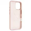Back cover FIXED for Apple iPhone 16 Liquid silicon Pink with MagFlow slim protective case