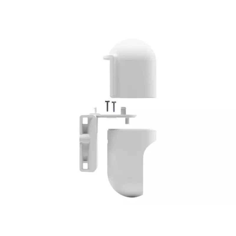 Mounting kit for UBIQUITI UVC-G3-FLEX (UVC-G3-FLEX-PWM-WT-3) — white polycarbonate and rubber, 0.065 kg