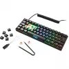 SKILLER SGK50 S4, Gaming Keyboard black, DE-Layout, Kailh Red