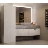 Bathroom Cabinet Nel DD 1K Basket Casmere Colour Long Doors