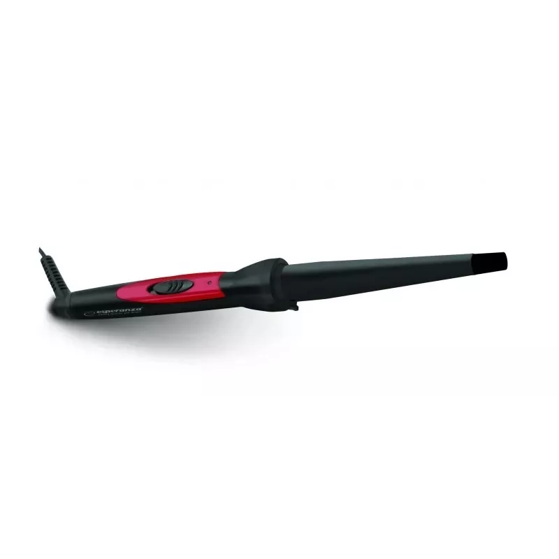 Curling iron Titanum SALMA Warm cone 1.3–2.5 cm barrel, 25 W, 1.7 m cord, Black/Pink