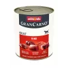Wet dog food Animonda GranCarno Original Beef Adult — 400 g can, gluten-free, sugar-free, beef