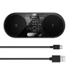 Baseus 2In1 20W Digital Led Display Headphones Black Wireless Charging