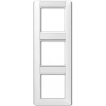 Switch cover plate JUNG AS 583 NA WW White, duroplast, 80.5×222.5 mm