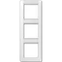 Switch cover plate JUNG AS 583 NA WW White, duroplast, 80.5×222.5 mm