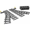 Construction toy set LEGO City 60238 – railway switch and accessories for playsets