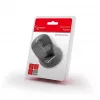 Wireless Bluetooth optical mouse GEMBIRD MUSWB2 — right-hand, 1600 DPI, 6-button, black/grey, AAA battery