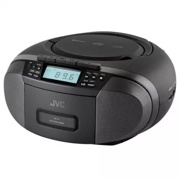 Radio player JVC RC-E444B Black with CD player and FM tuner
