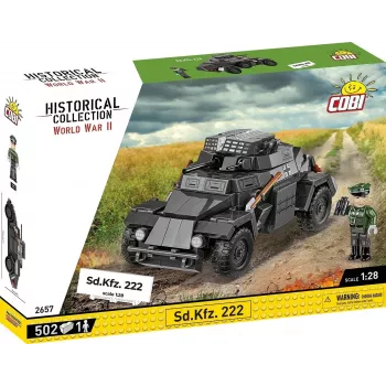 Cobi Blocks Sd.Kfz 222 model kit COBI-2657 — 502 blocks